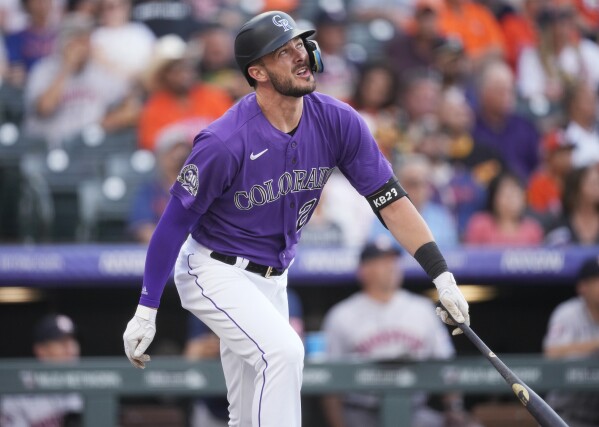 Colorado rockies purple jersey sale